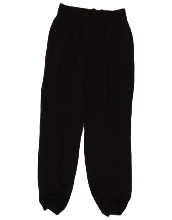 Pantaloni casual da jogging da donna Zara XS W24 L28 poliestere nero