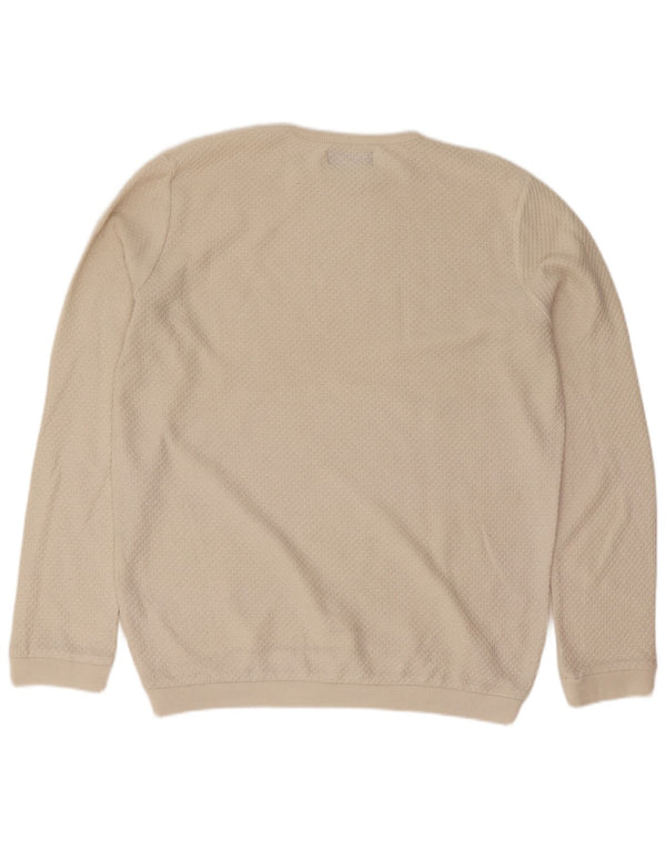Maglione maglione girocollo da uomo Zara piccolo beige