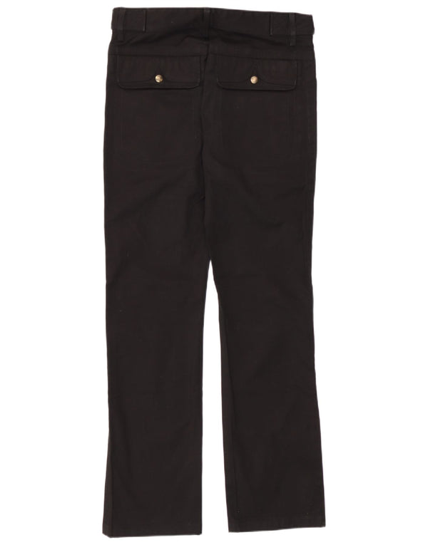 Pantaloni casual dritti da donna Just Cavalli IT 44 Medium W30 L30 Nero