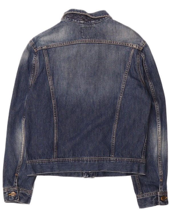 Giacca di jeans da donna Lee UK 16 grande cotone blu