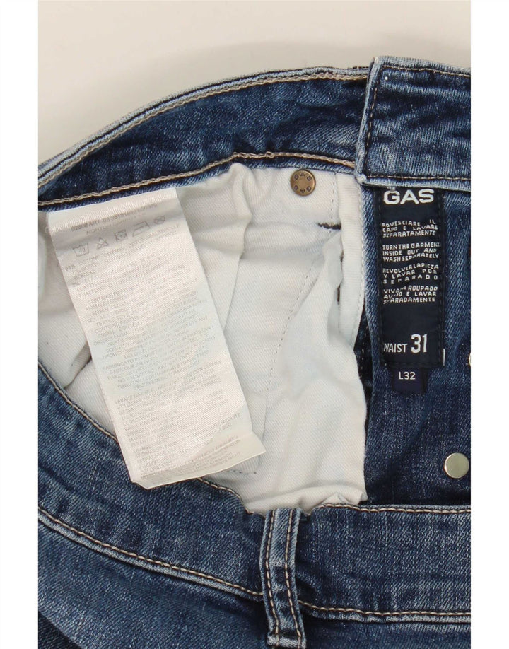 Jeans slim da donna Gas W31 L27 cotone blu