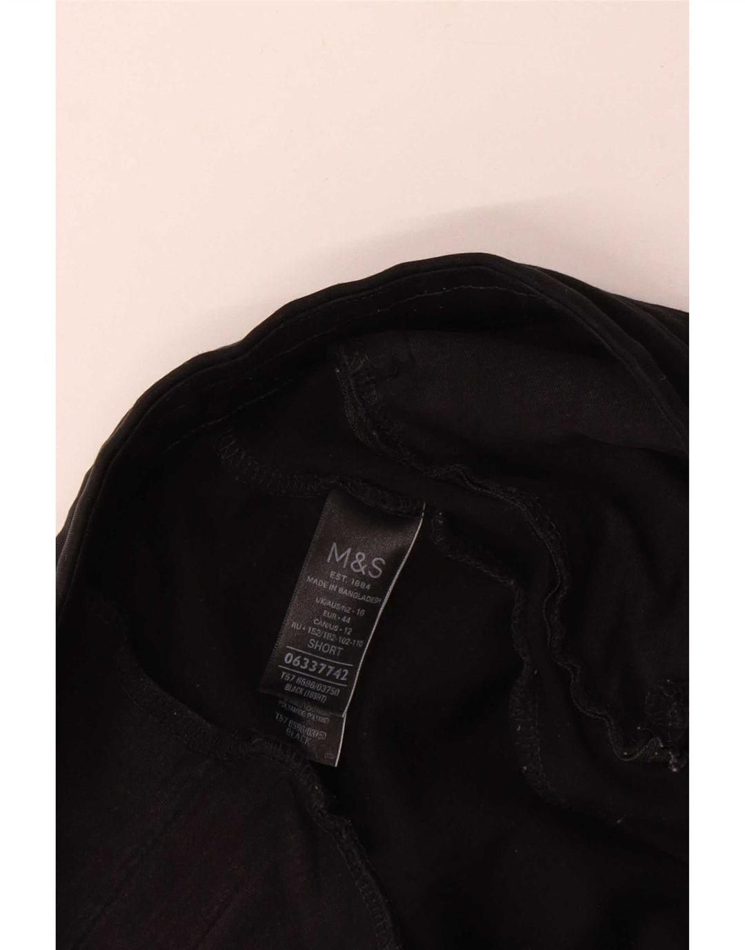 Pantaloni da tuta da donna Marks & Spencer UK 16 Large in viscosa nera