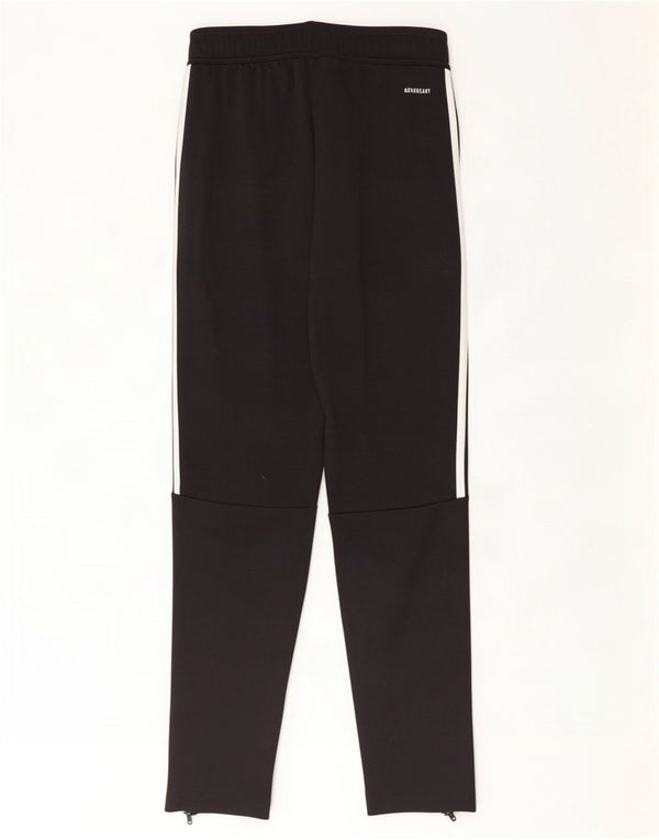 Adidas Mens Aeroready Tracksuit Trousers Small Black Polyester