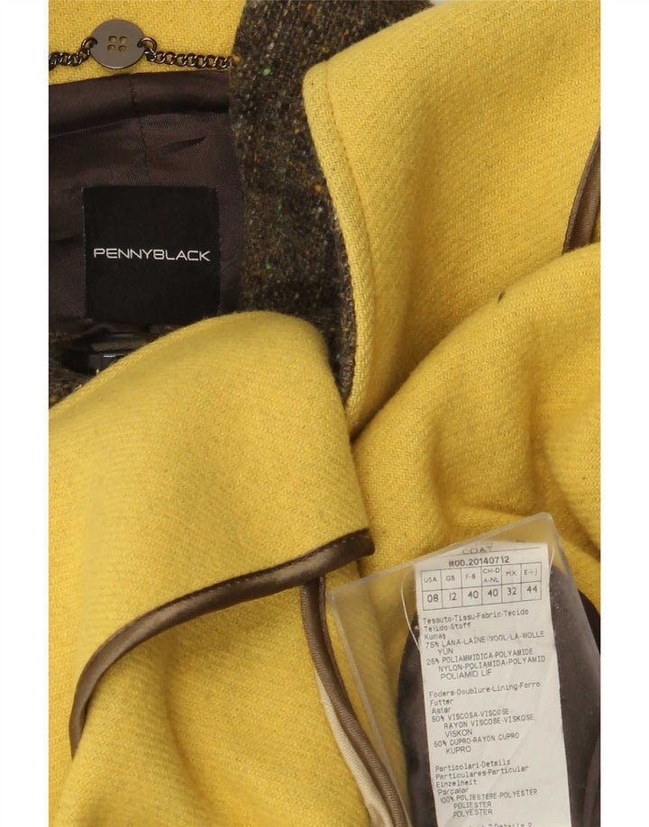 Cappotto da donna Penny Black UK 12 Lana verde medio