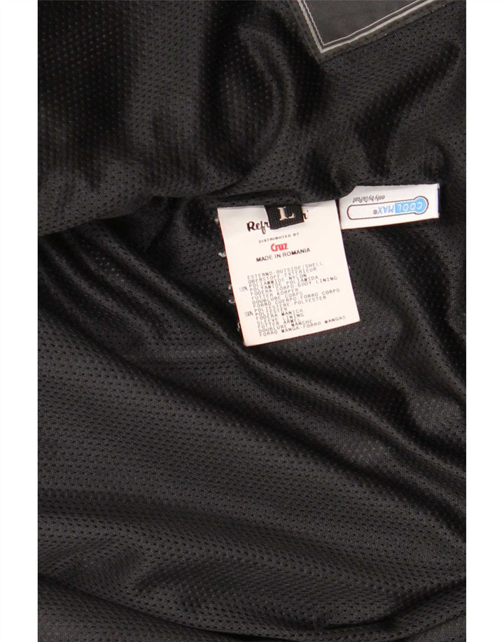 Giubbotto bomber da uomo Refrigiwear UK 40 Large grigio color block in poliammide