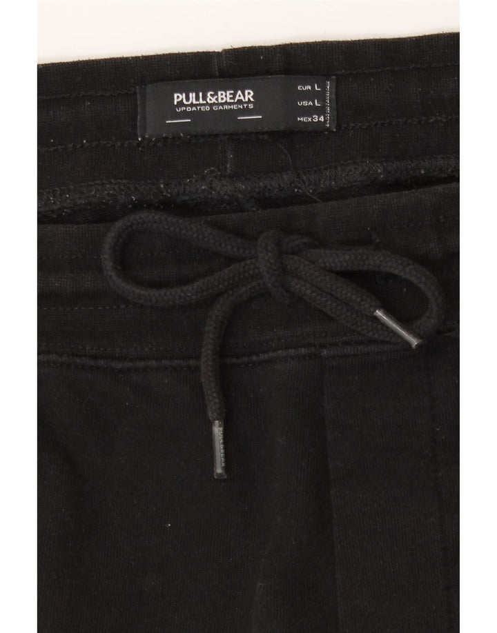 Pantaloncini sportivi da uomo Pull & Bear grandi neri