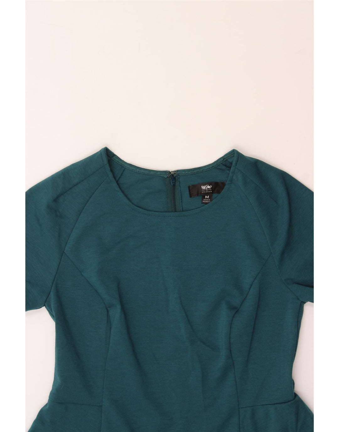 MOSSIMO Womens Sheath Dress UK 12 Medium Turquoise Polyester Vintage Mossimo and Second-Hand Mossimo from Messina Hembry 