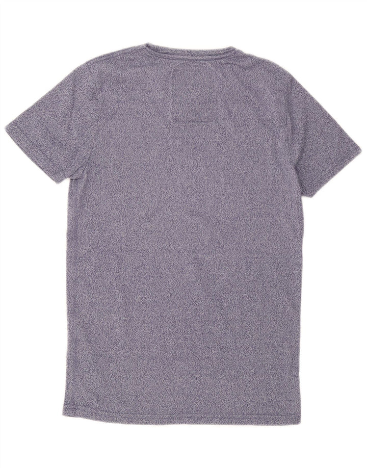 T-shirt grafica da uomo Superdry Top Small in cotone blu