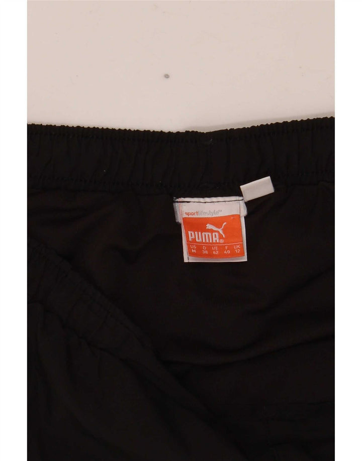 Pantaloncini sportivi da donna Puma UK 12 Medium Black Colourblock