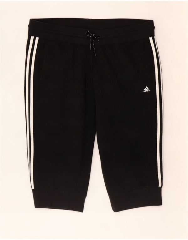 Pantaloncini sportivi Adidas Climalite da donna UK 16/18 Large Nero Poliestere