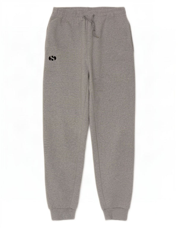 Pantaloni da tuta da donna Superga Joggers UK 12 Poliestere grigio medio