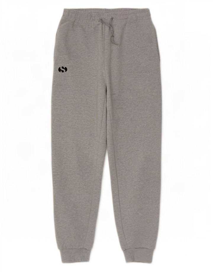 Pantaloni da tuta da donna Superga Joggers UK 12 Poliestere grigio medio