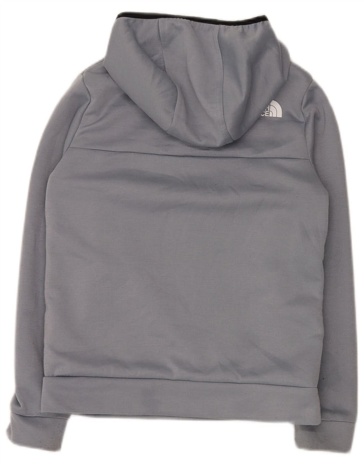 Maglione con cappuccio e zip grafica per ragazzi THE NORTH FACE 14-15 anni XL Grigio