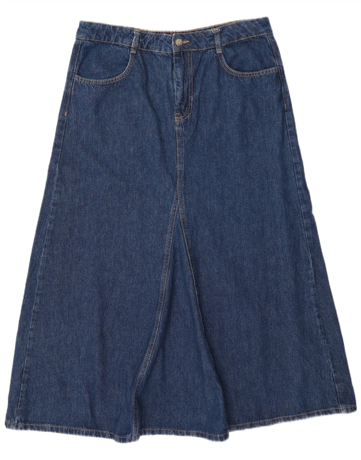Gonna di jeans Zara da donna grande W30 blu