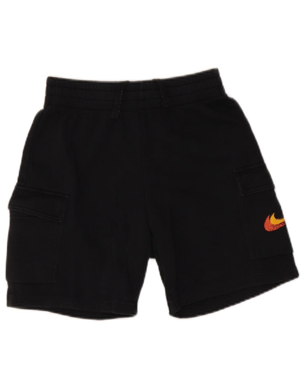 Pantaloncini sportivi NIKE da ragazzo 10-11 anni medio cotone nero