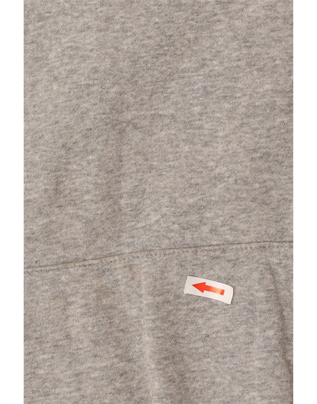 Felpa con cappuccio oversize con grafica Nike da donna UK 14 Cotone grigio medio