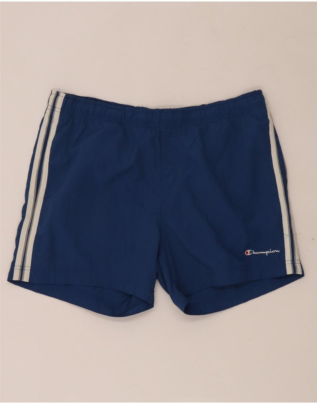 CHAMPION Pantaloncini da bagno da uomo grandi blu in poliammide
