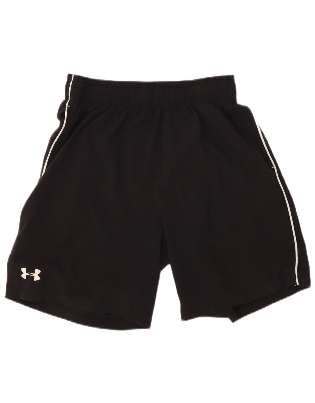 Pantaloncini sportivi grafici da uomo UNDER ARMOUR poliestere medio nero