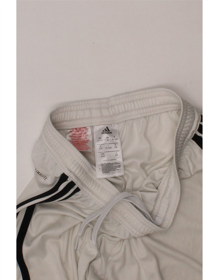 ADIDAS Boys Juventus Sport Shorts 11-12 Years  White Polyester Vintage Adidas and Second-Hand Adidas from Messina Hembry 