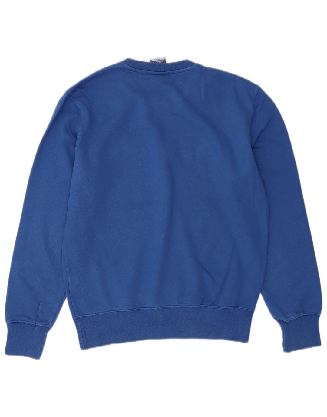 Felpa grafica da uomo Champion Felpa piccola in cotone blu