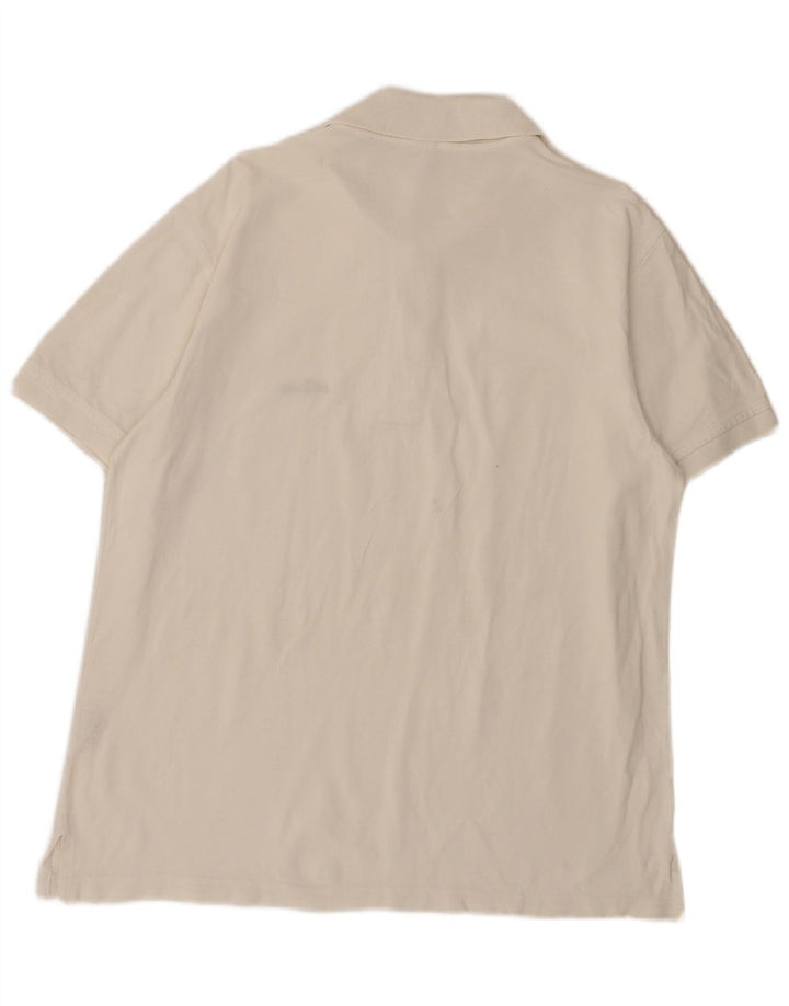 Polo Levi's da uomo grande in cotone bianco
