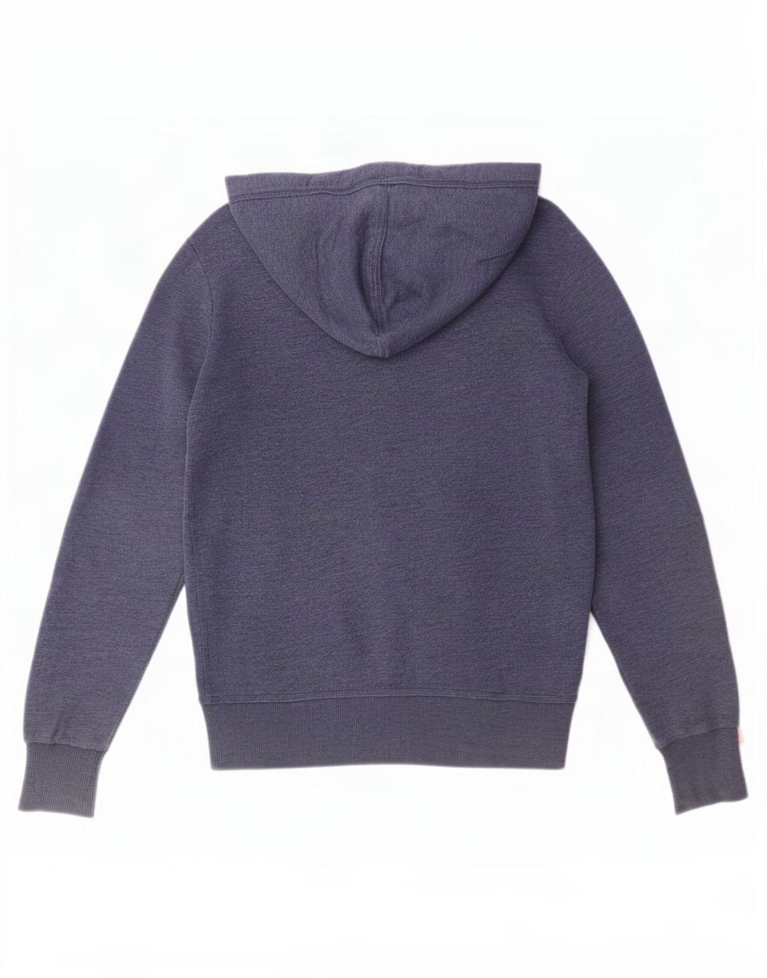 Maglione con cappuccio e zip da uomo Superdry piccolo in cotone blu