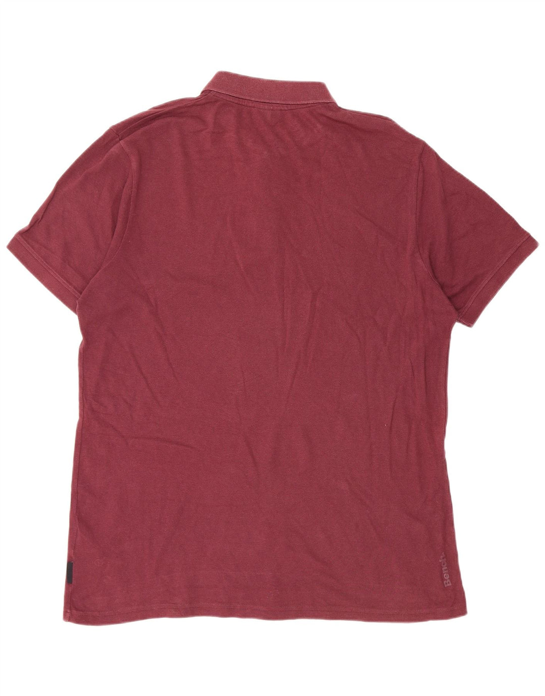 Polo da uomo Bench XL in cotone bordeaux