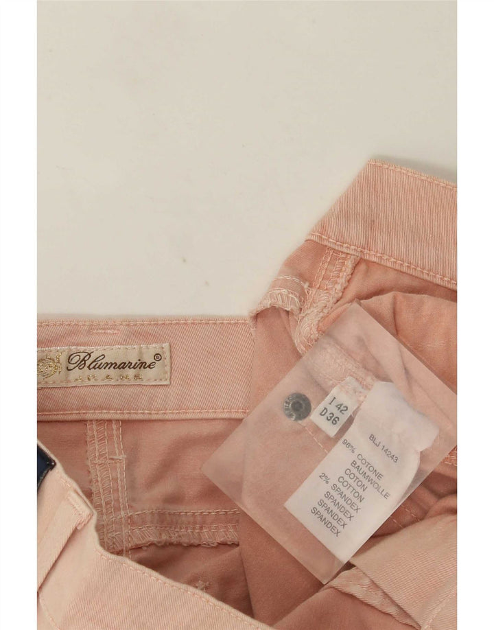 Gonna Denim Donna Blumarine IT 42 Media W30 Cotone Rosa