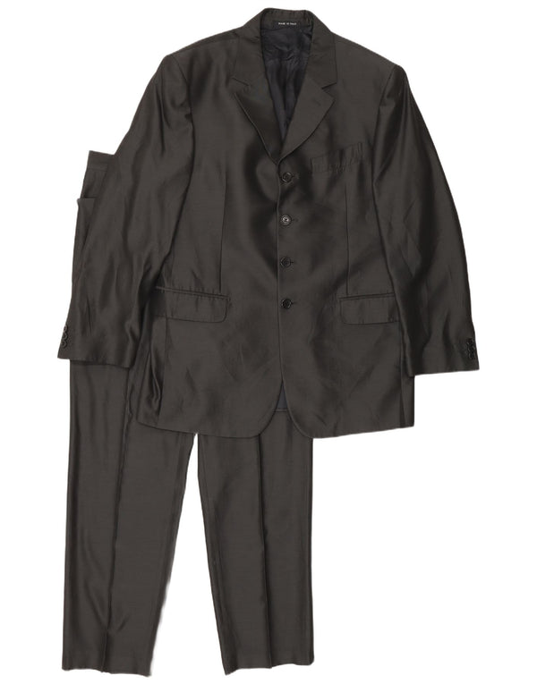 Carlo Pignatelli Abito Uomo 4 Bottoni 2 Pezzi IT 52 XL W34 L30 Acetato Grigio