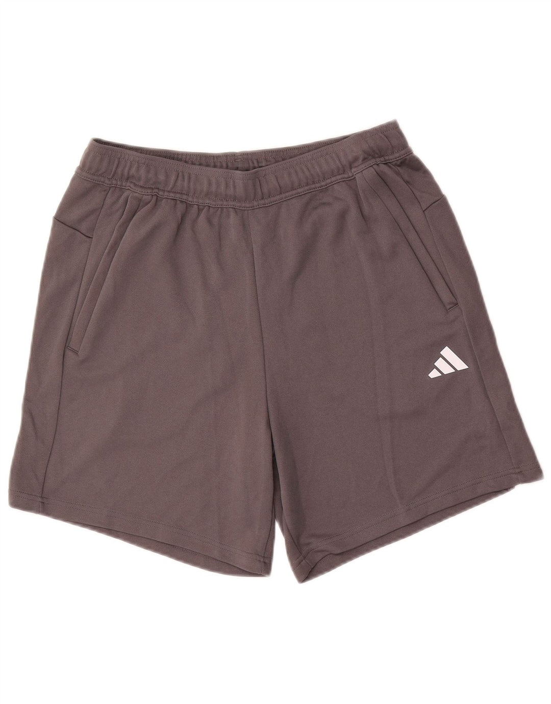 Pantaloncini sportivi Adidas Aeroready Regular Fit da uomo di grandi dimensioni in poliestere grigio