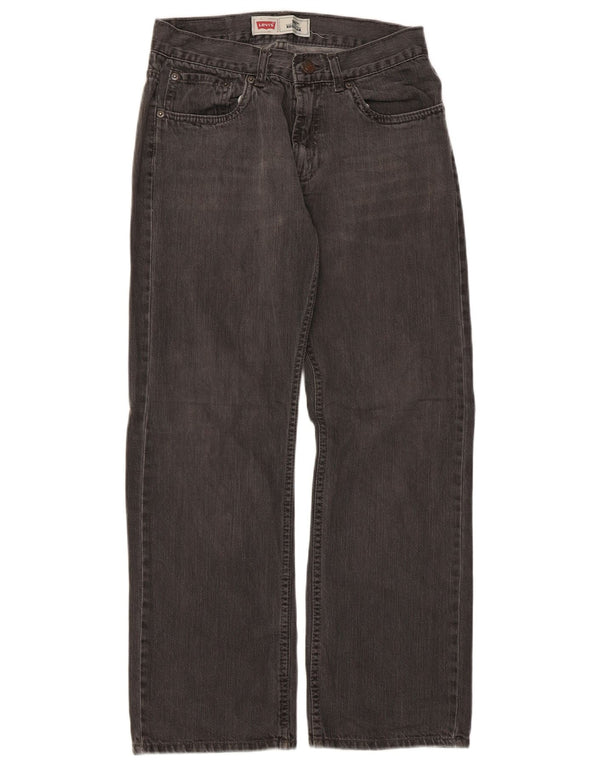 Levi's Ragazzi 505 Jeans dritti 15-16 anni W28 L28 Cotone grigio