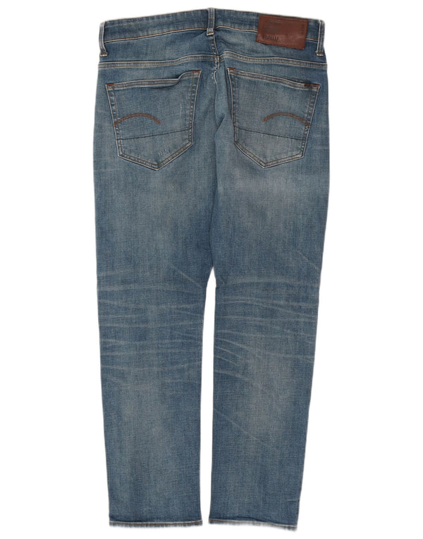 Jeans G-STAR da uomo 3301 slim affusolati W32 L30 cotone blu