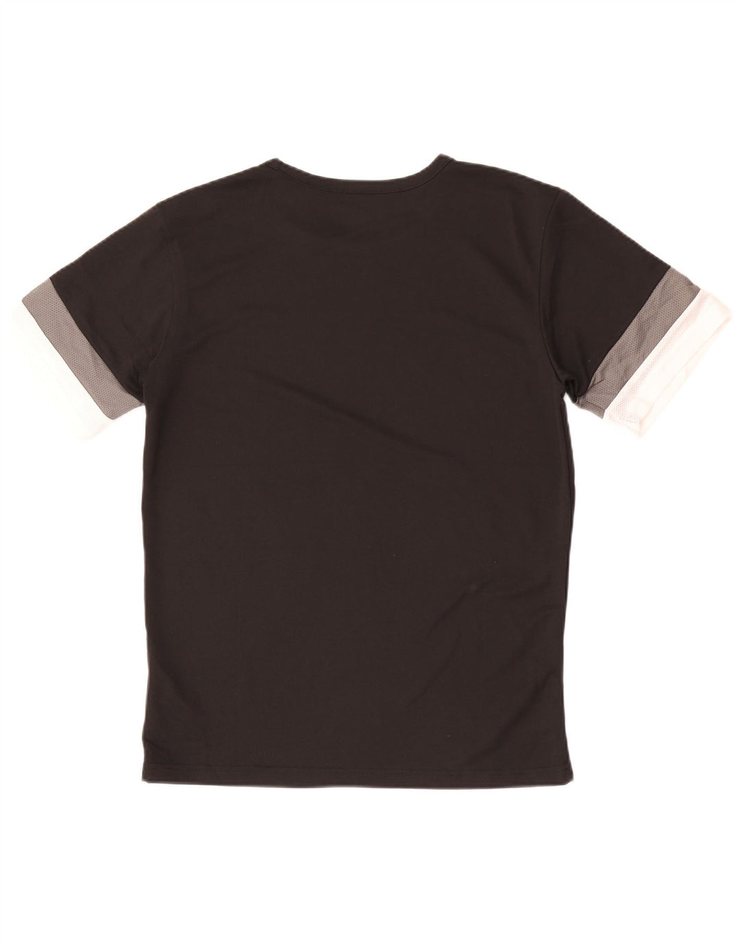 T-shirt da uomo Puma Top in poliestere color block medio nero