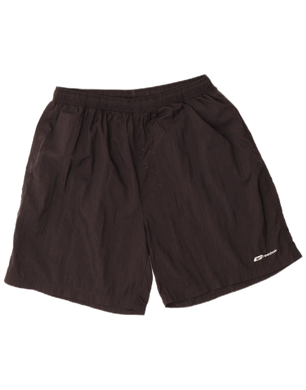 Pantaloncini sportivi REEBOK da uomo 2XL nylon nero