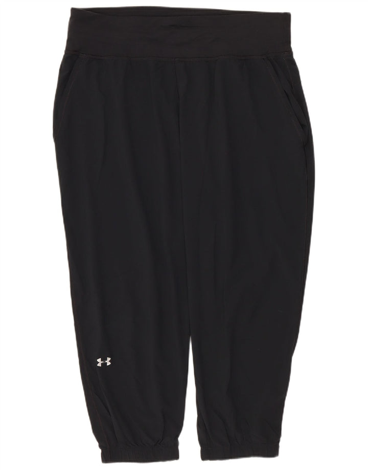 Pantaloni da tuta da donna Under Armour Capri Joggers UK 14 Medium Nero
