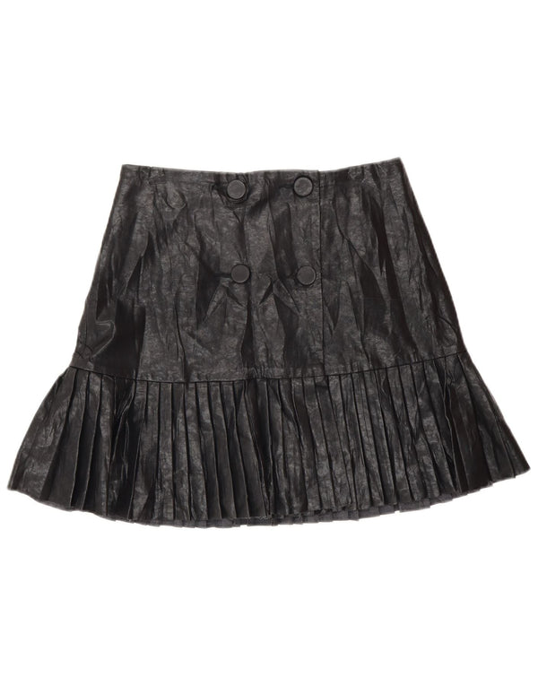 Gonna a portafoglio Zara da donna in ecopelle piccola W26 nera