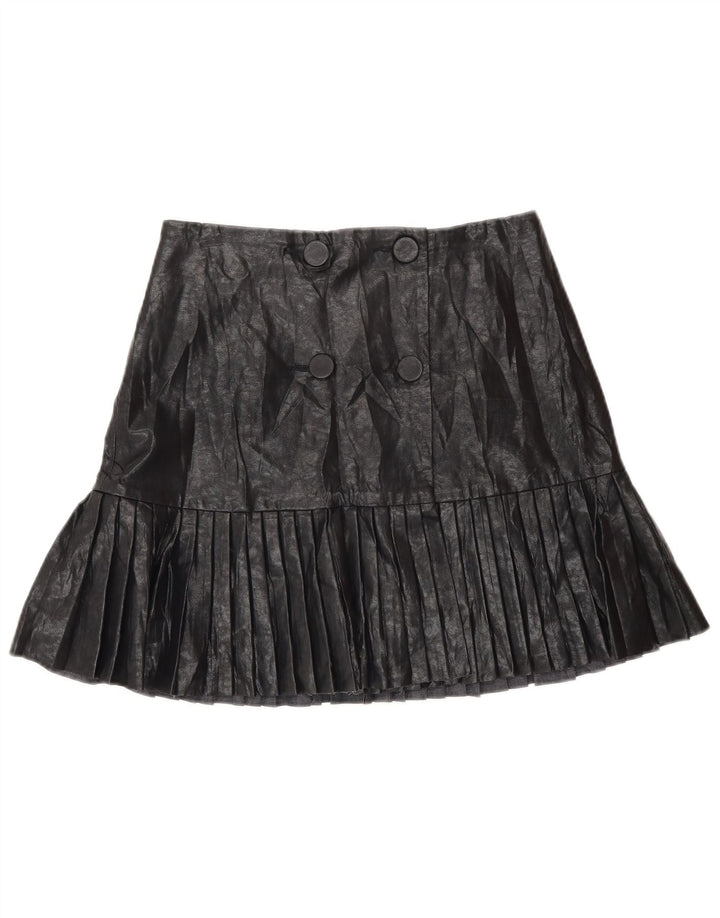 Gonna a portafoglio Zara da donna in ecopelle piccola W26 nera