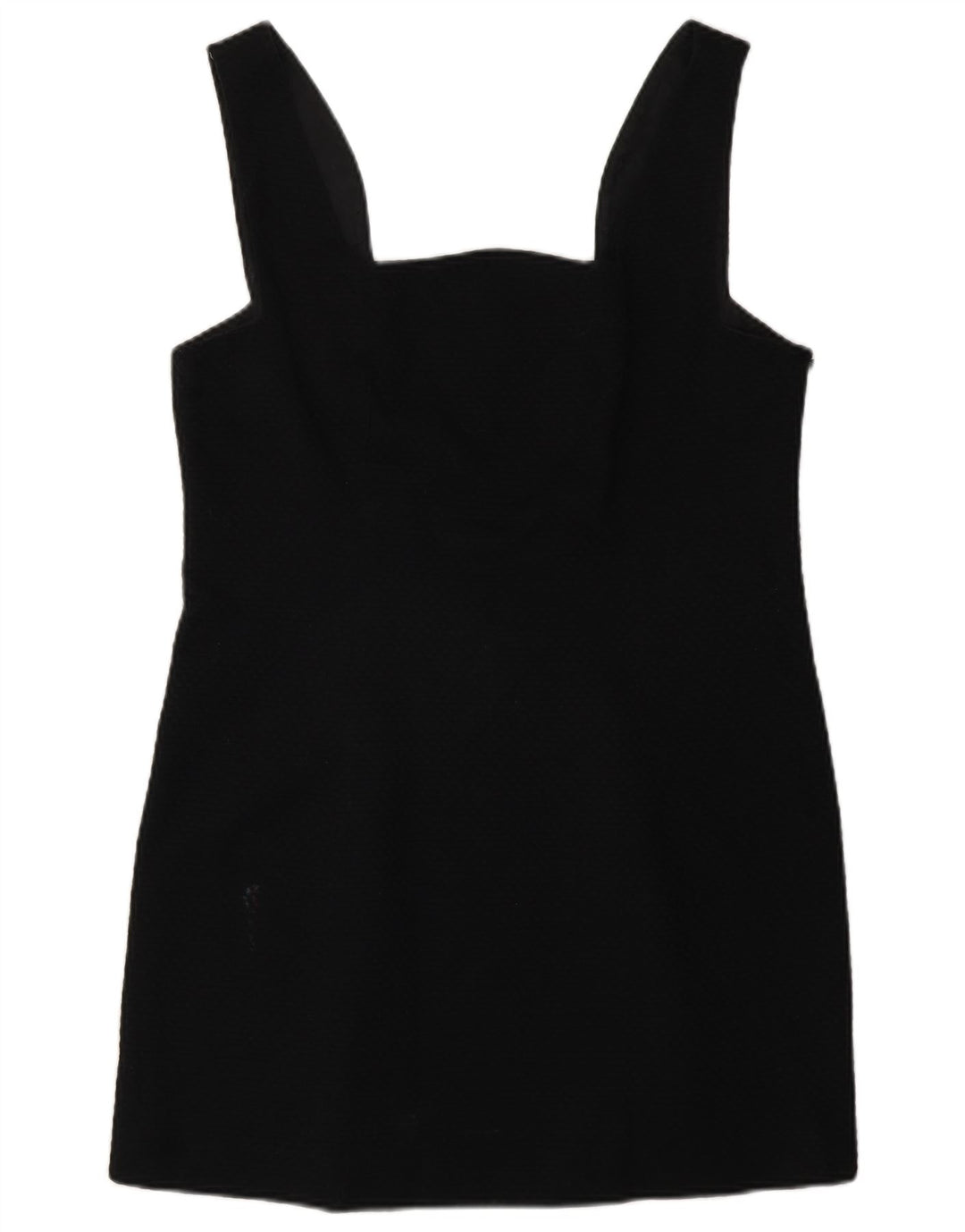Abito a trapezio senza maniche da donna Versace IT 46 Large in cotone nero