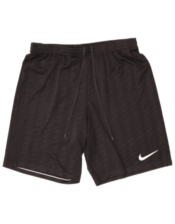 Pantaloncini sportivi da uomo Nike Large neri in poliestere