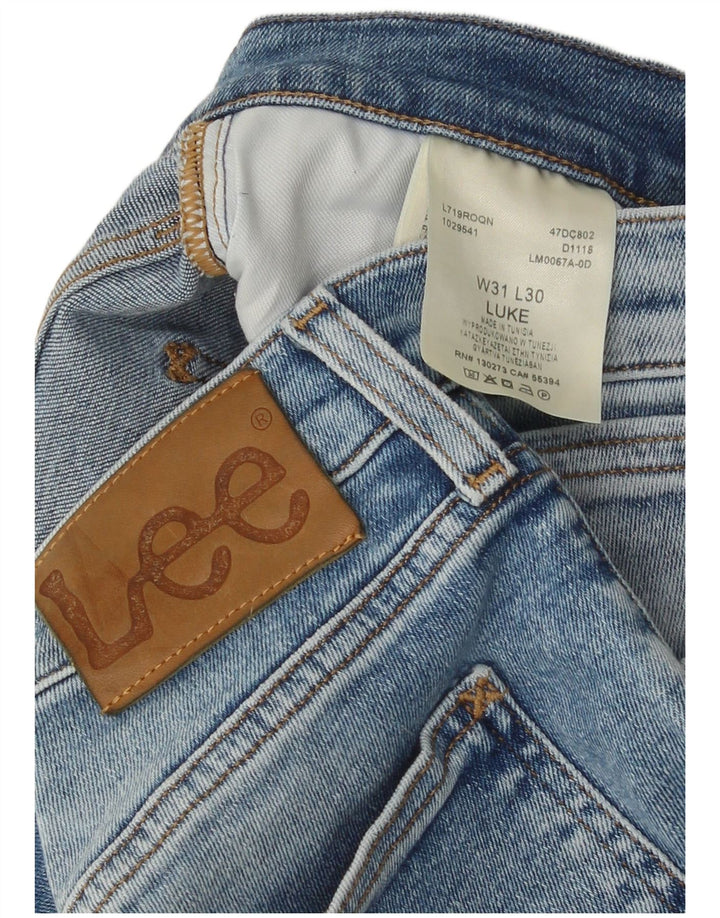 Jeans Lee Luke Slim da uomo W31 L30 in cotone blu