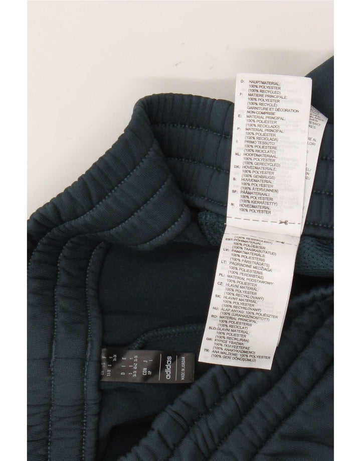 Pantaloni da tuta da donna Adidas Joggers UK 8/10 Small Poliestere blu navy