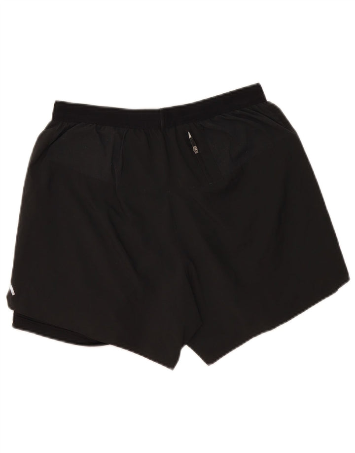 Pantaloncini sportivi Nike Dri Fit da donna UK 12 medio neri