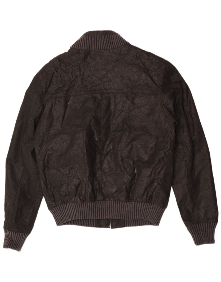 Giacca in pelle da uomo Zarro IT 54 2XL Nera