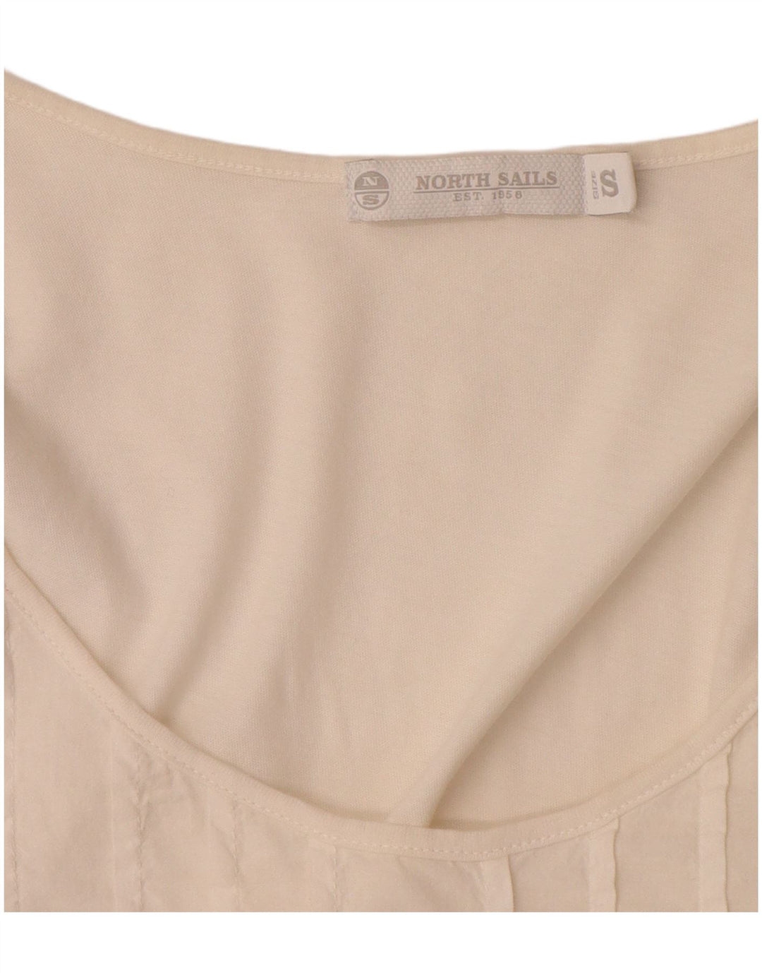 Camicetta senza maniche da donna North Sails UK 10 Small Bianca