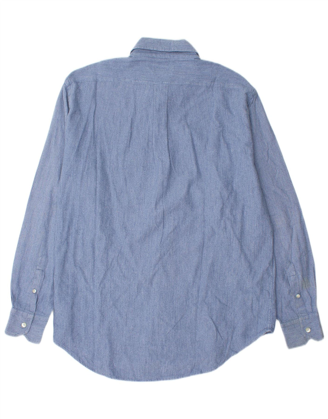 Camicia Boggi Uomo XL Cotone Blu