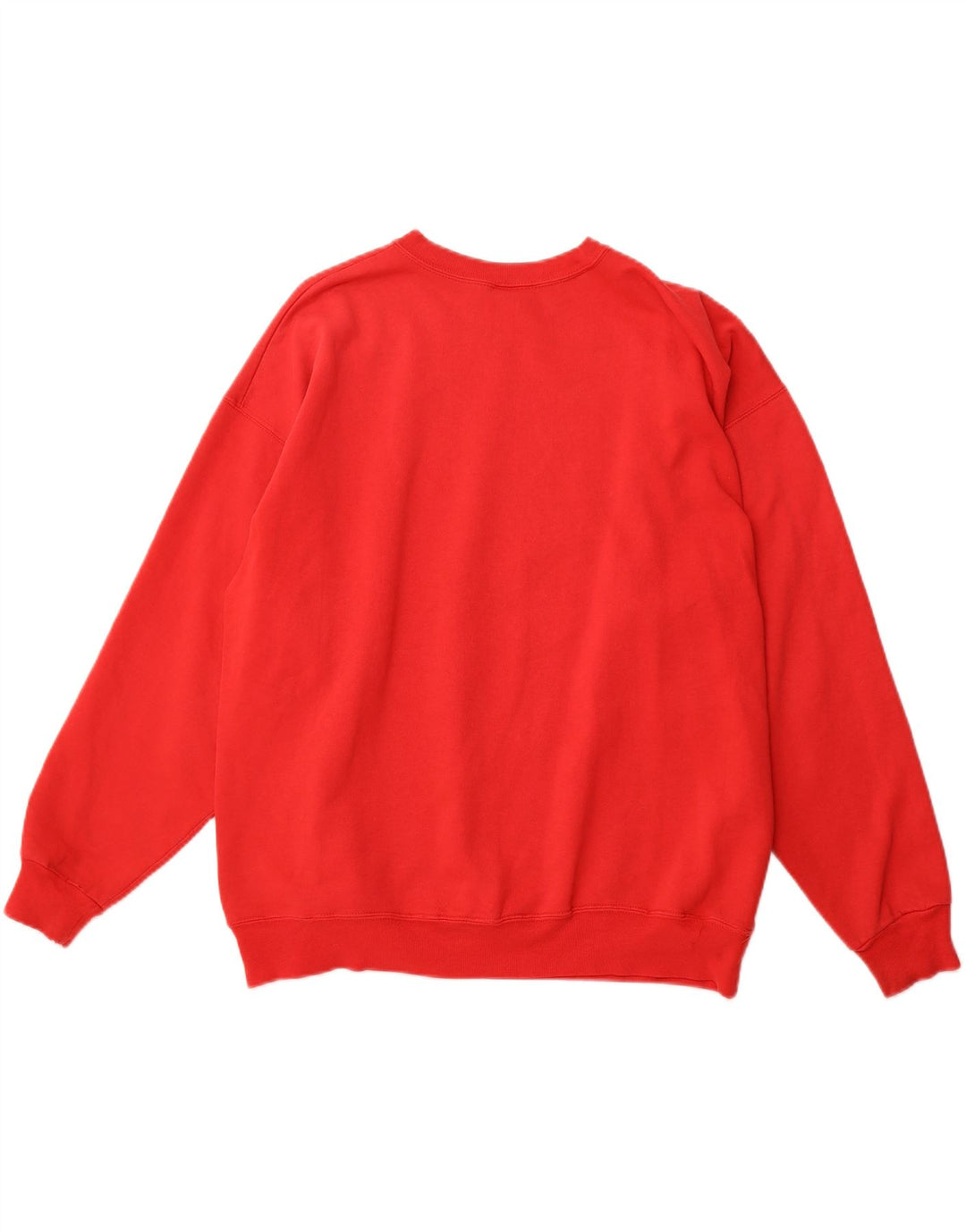 CHAMPION Felpa da uomo Maglione XL Rosso Cotone