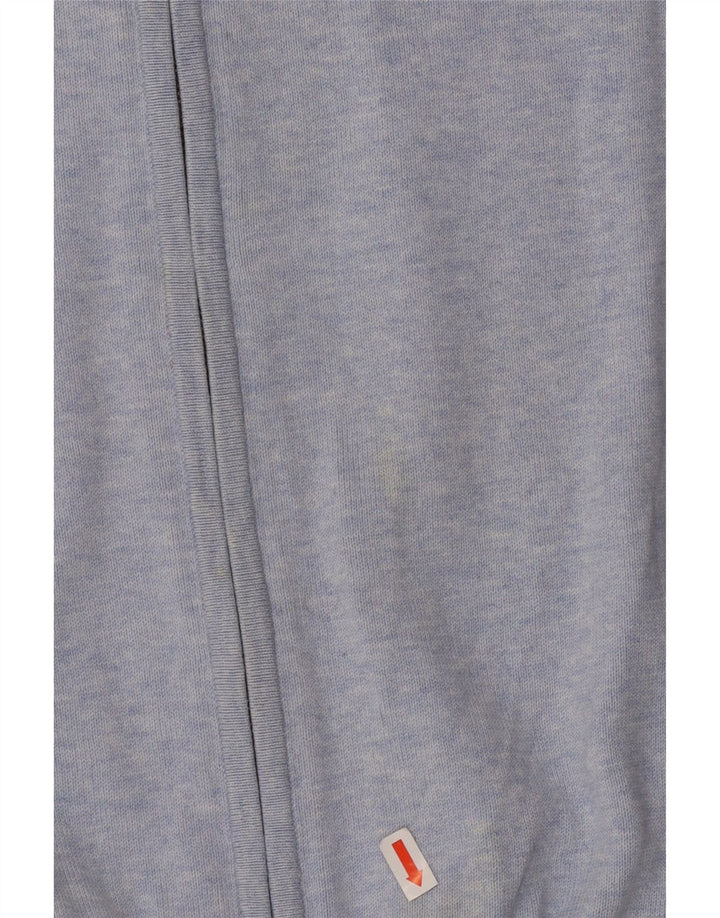 Maglione cardigan da donna LEVI'S UK 10 piccolo cotone blu