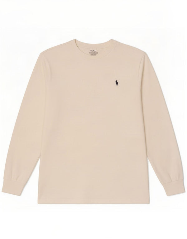 Polo Ralph Lauren Boys Top Long Sleeve 15-16 Years XL White Cotton