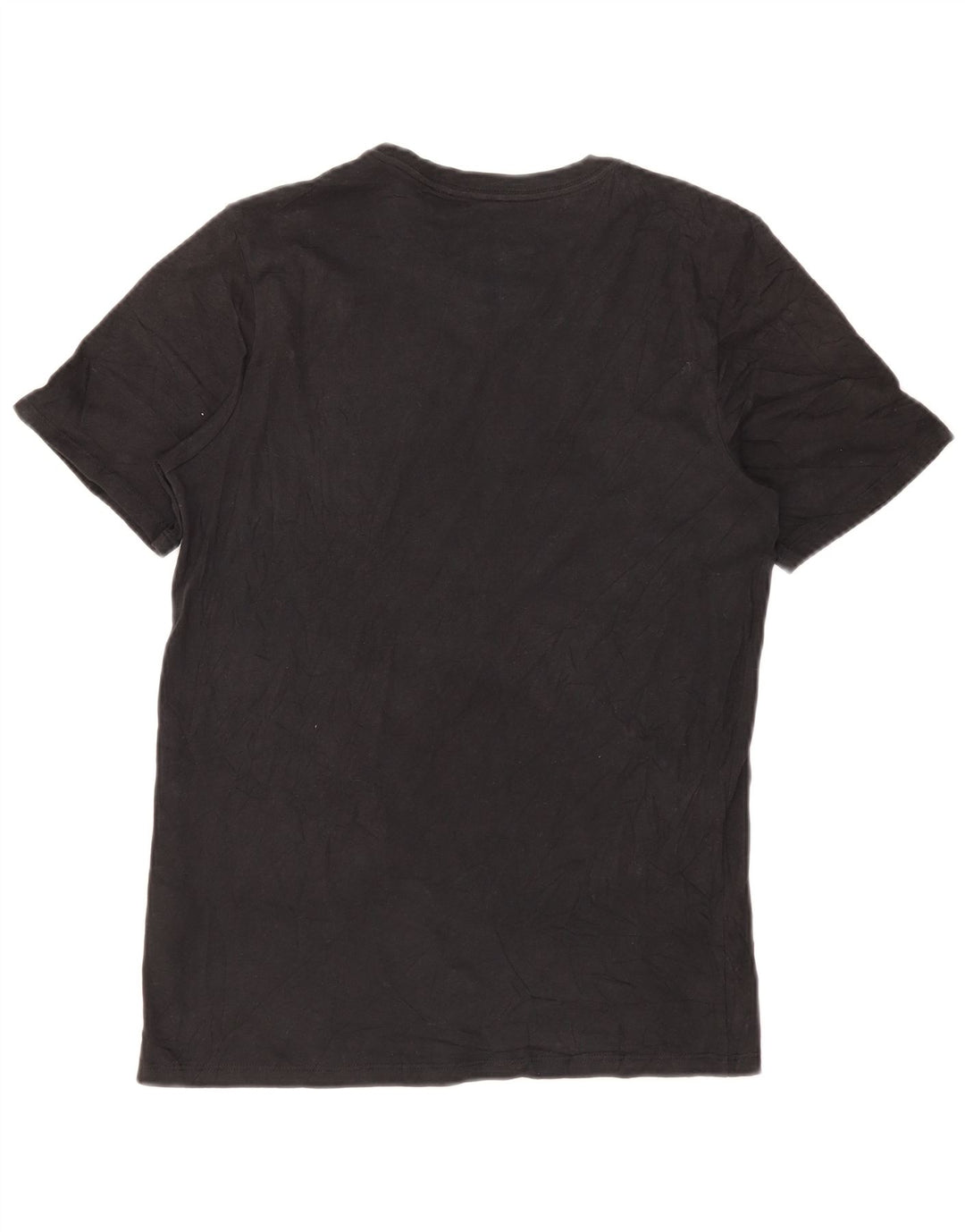 NIKE T-shirt da uomo dal taglio atletico Top piccolo in cotone nero