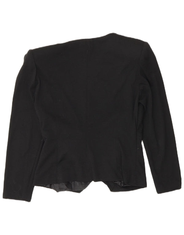Cardigan Donna Luisa Spagnoli IT 46 Large Nero Lana